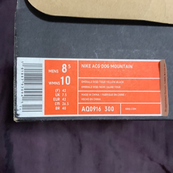 “DONATED” Nike Unisex “ACG Dog Mountain” Hiking/Sneaker/ Ankle Boot, Sz 10/ 8.5 - Picture 11 of 11